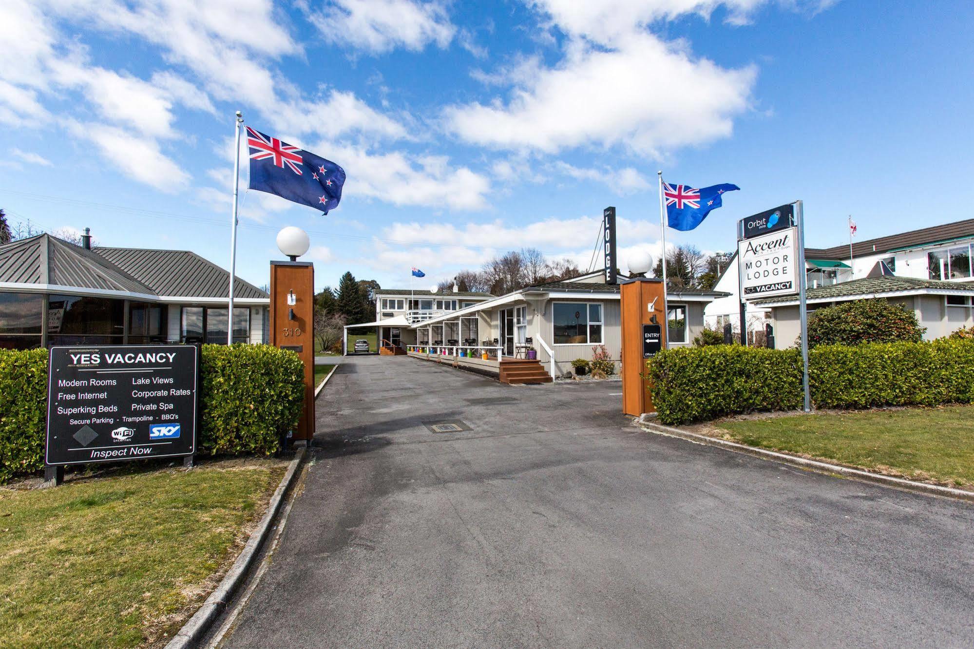 Accent On Taupo Motor Lodge Dış mekan fotoğraf